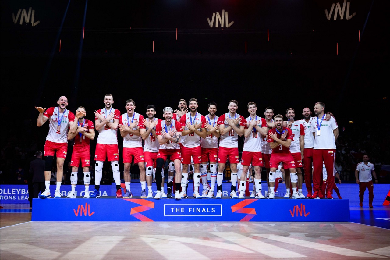 Polônia supera Itália e fica com o bronze na Liga das Nações