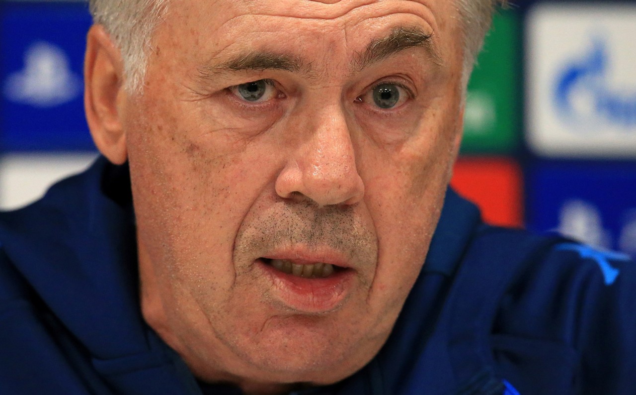 Técnico Carlo Ancelotti, da Seleção brasileira