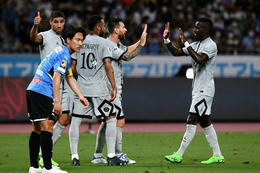 Lionel Messi anotou um dos gols do amistoso