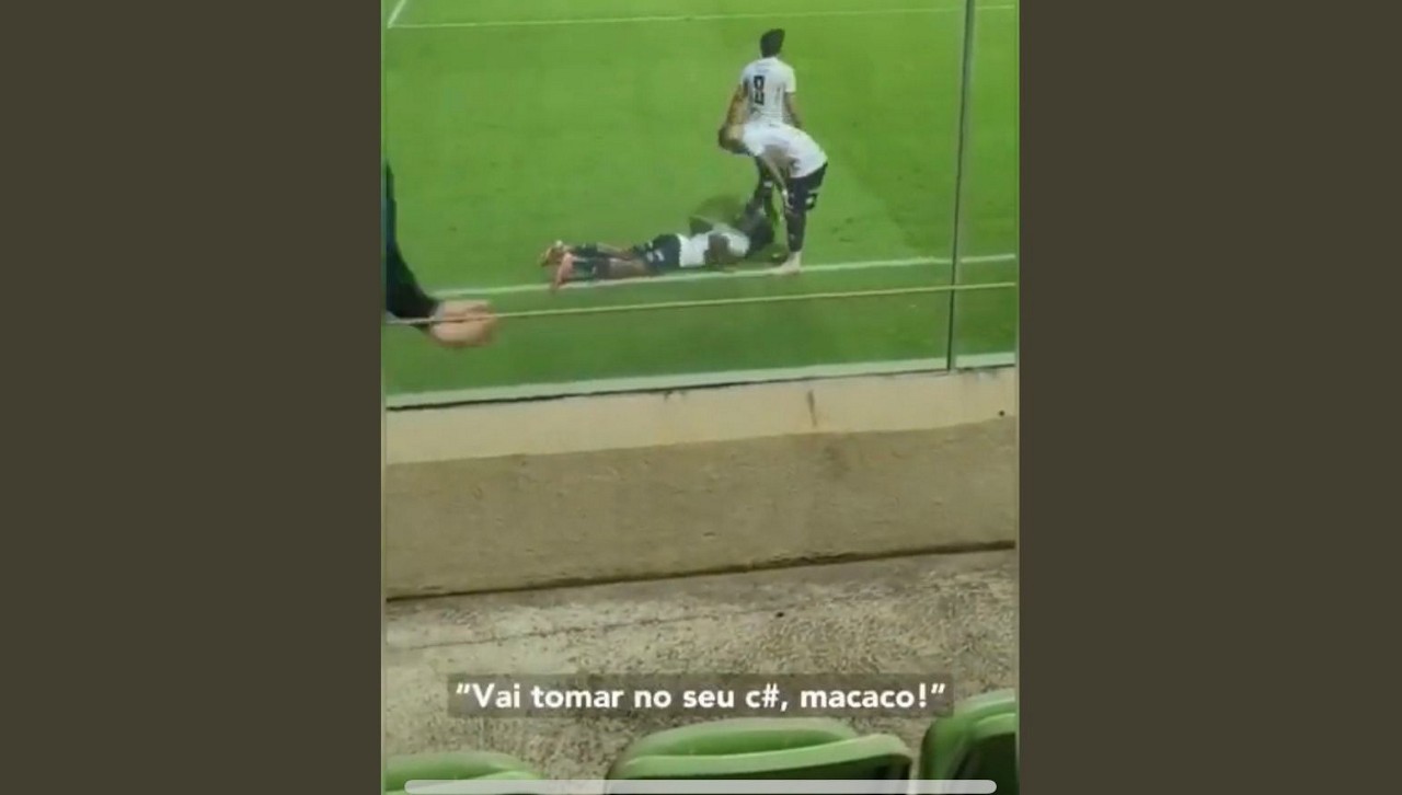 Jogador sofreu injúria racial de torcedor celeste não identificado na partida dessa quinta-feira (28)