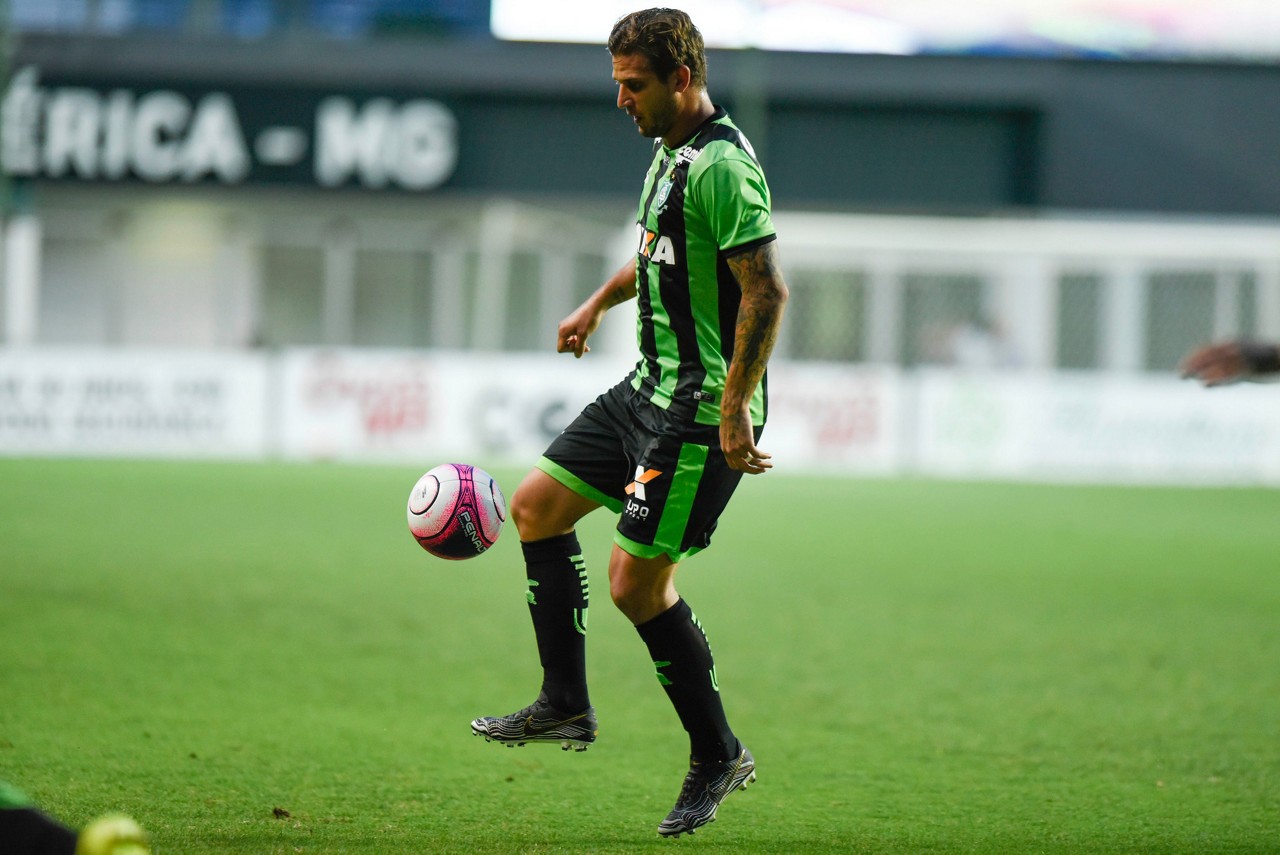 Rafael Moura marcou gol nas duas últimas partidas do América pela Série A