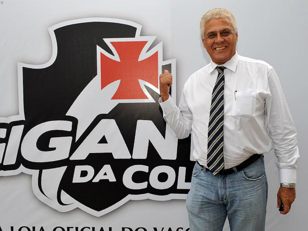 Roberto Dinamite é presidente do Vasco desde junho de 2008