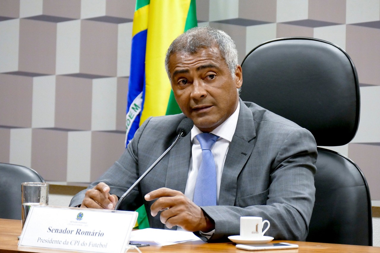Romário (PL-RJ) foi reeleito neste domingo (2) e terá mais oito anos no Senado
