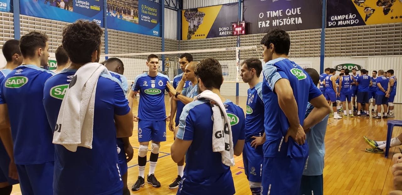 Sada Cruzeiro foi comandado por Beto Martelete, assistente de Marcelo Mendez