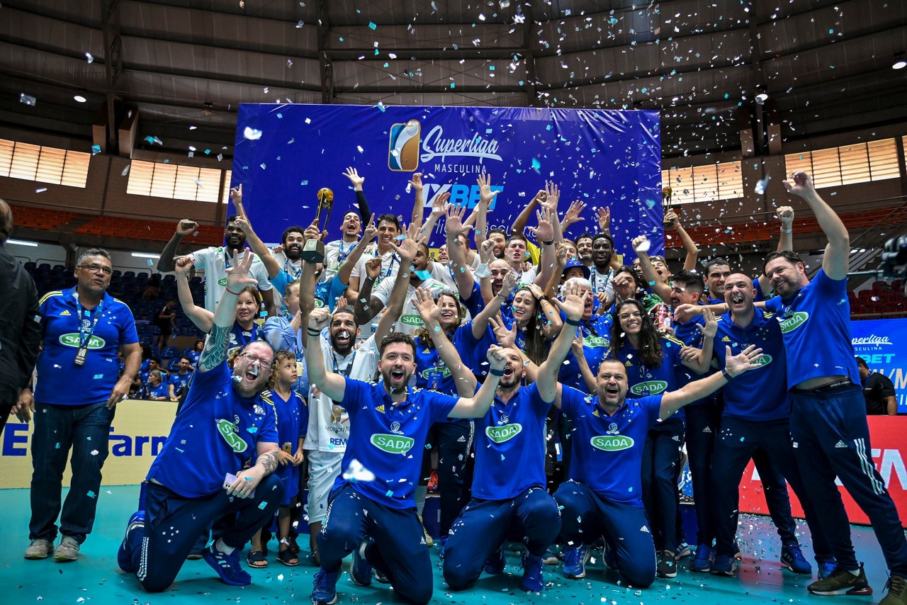 Sada Cruzeiro foi campeão da Superliga