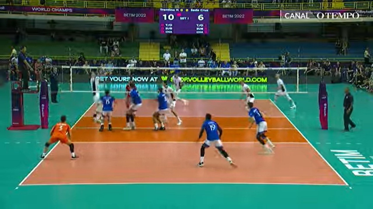 Sada Cruzeiro e Trentino fazem uma das semifinais do Mundial de Vôlei