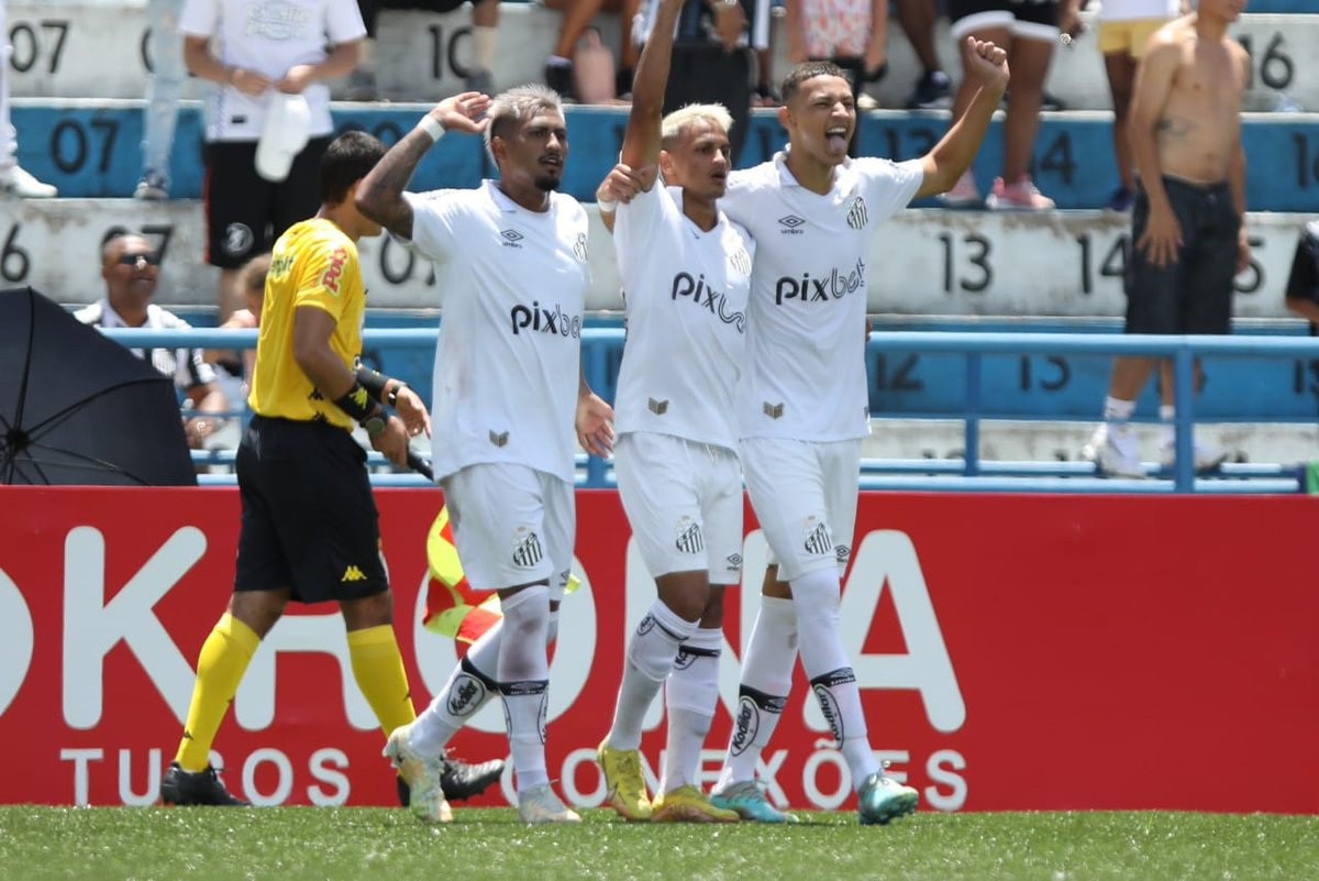 Santos venceu o Bahia e avançou para as oitavas de final da Copinha