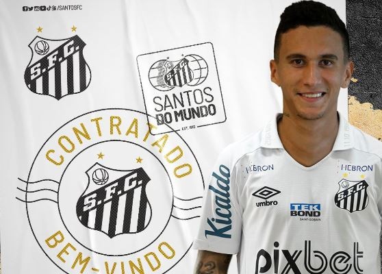 Dodi, volante anunciado pelo Santos