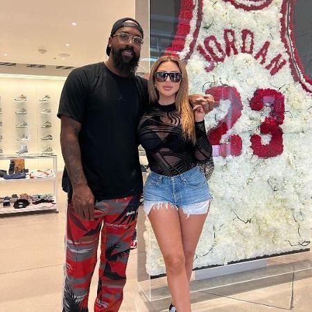 Marcus Jordan e Larsa Pippen assumiram que estão namorando