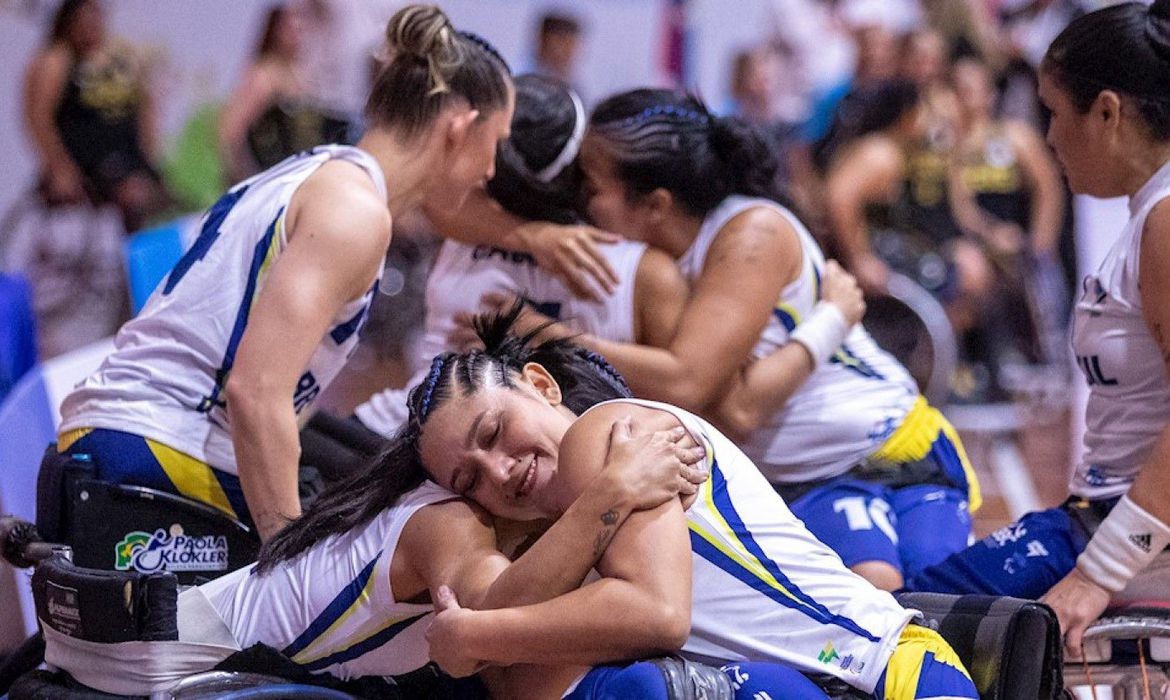 Seleção feminina de basquete sobre cadeira de rodas conquistou vaga no Mundial