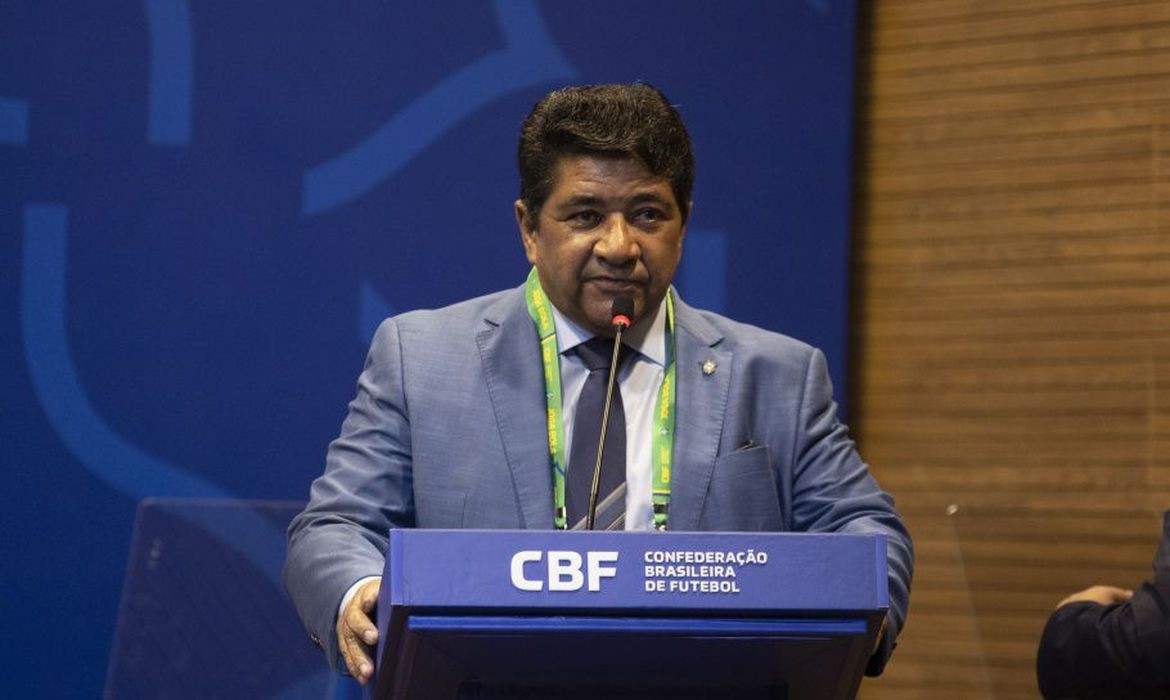 Edinaldo Rodrigues foi afastado da presidência da CBF por vias judiciais