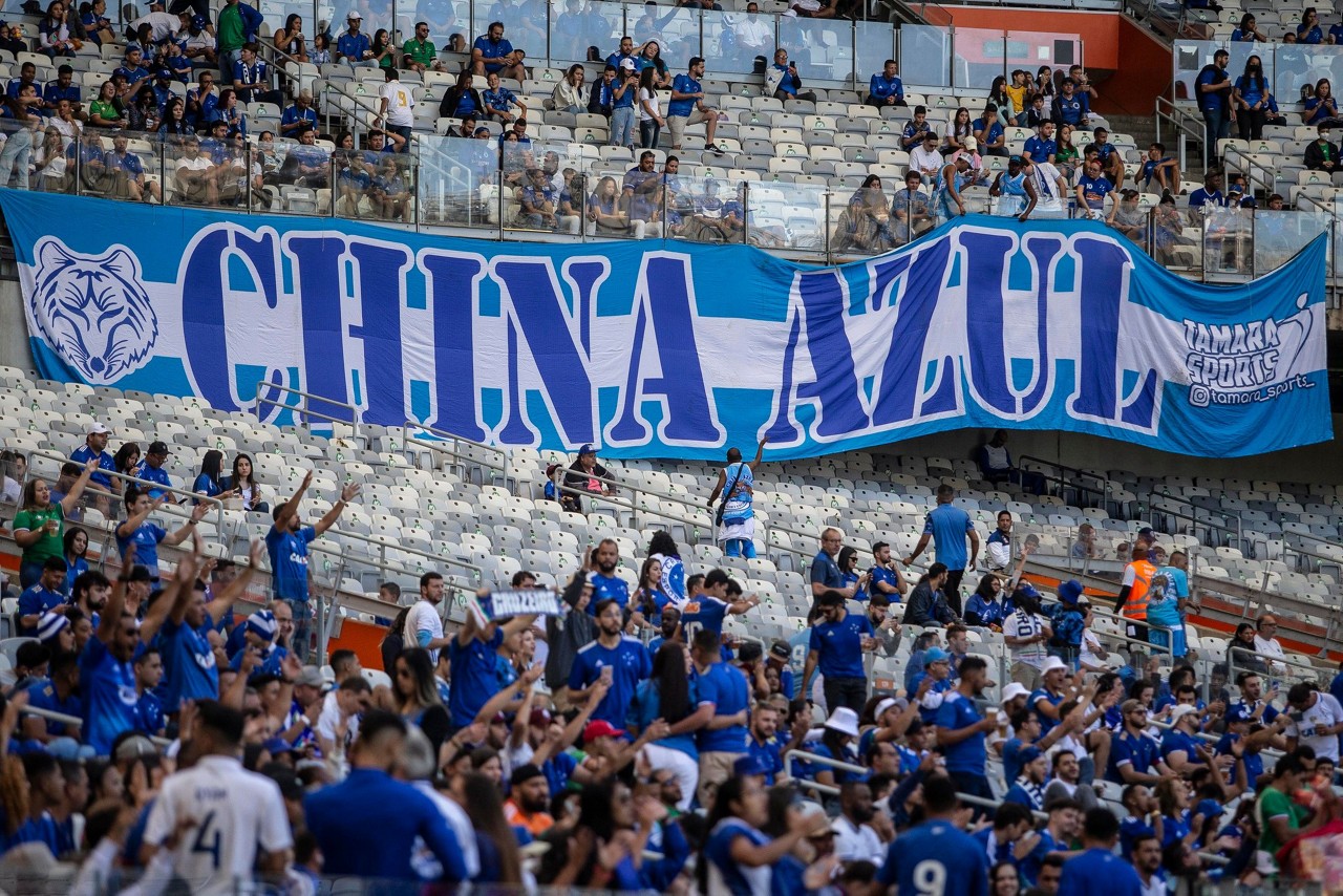 Mais de 58 mil pessoas foram ao Mineirão assistir ao jogo contra o Sampaio Corrêa