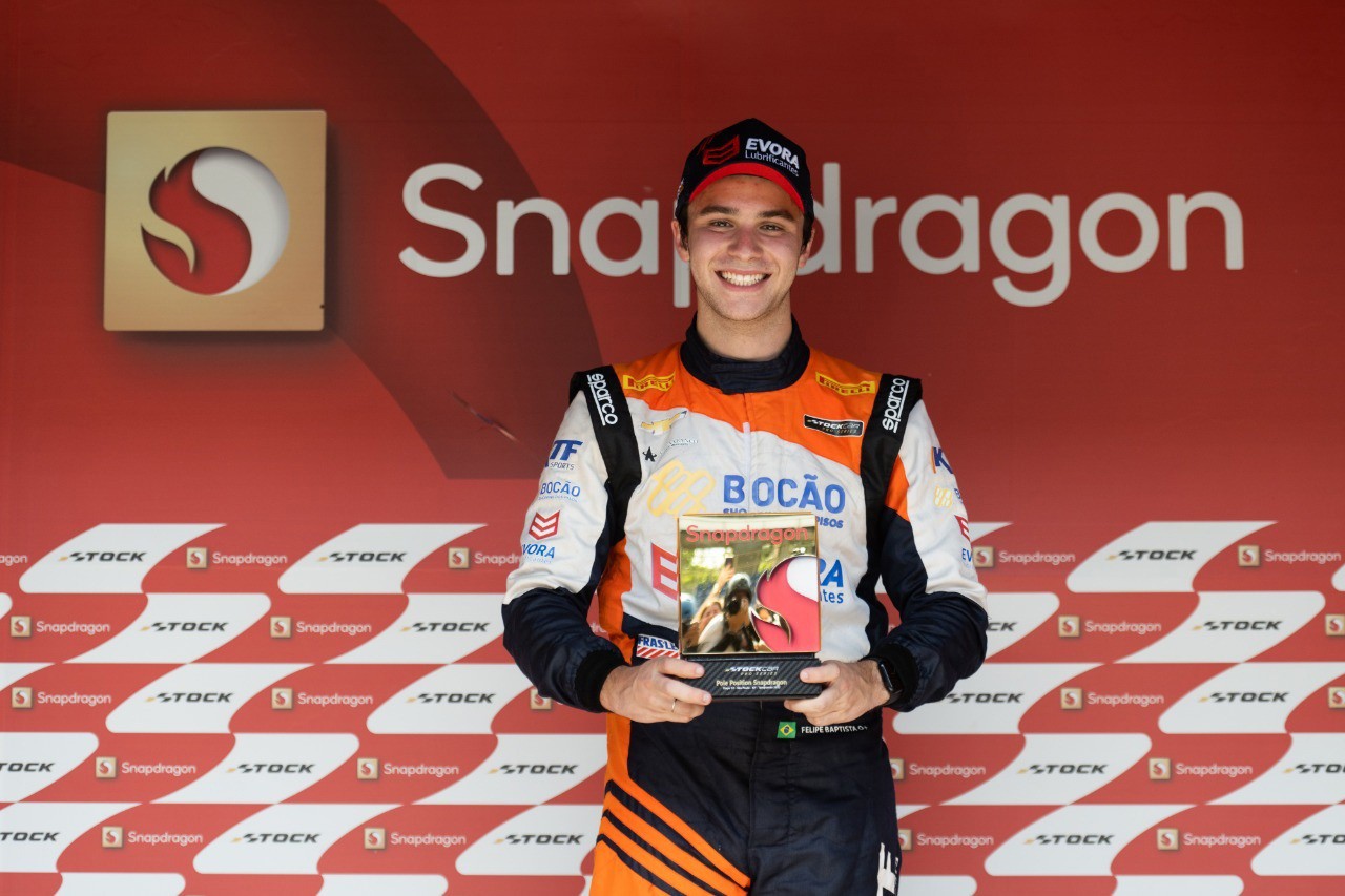 Felipe Baptista será pole position pela 1ª vez na Stock Car Brasil