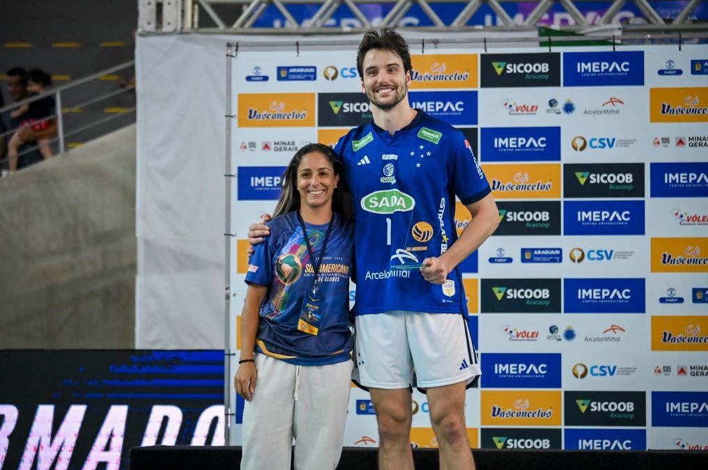 Oppenkoski, do Sada Cruzeiro, eleito o melhor oposto do Sul-Americano de Vôlei