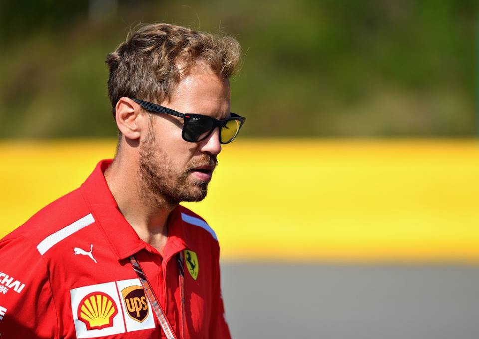 Superado por Hamilton, Vettel admite falta de calma em treino na Bélgica