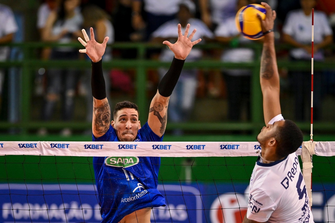 Sada Cruzeiro x Suzano, pela Superliga