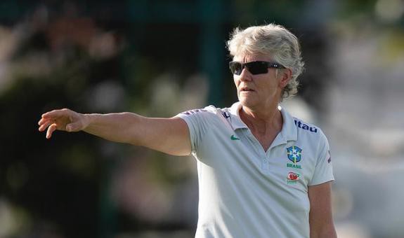 A treinadora da seleção brasileira de futebol feminino, Pia Sundhage
