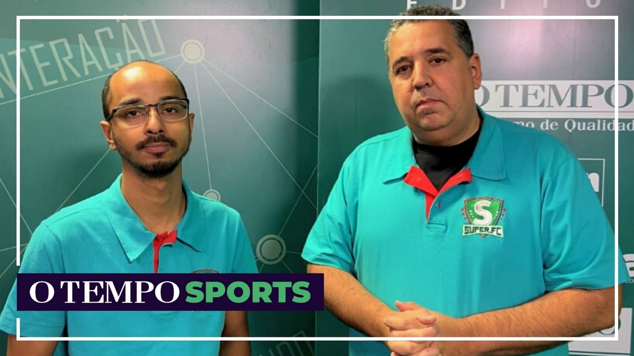 Léo Campos e Daniel Seabra transmitiram Brusque x Cruzeiro, pela rádio Super 91,7 FM