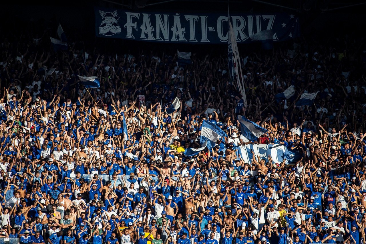 Cruzeirenses seguem marcando presença no Mineirão e apoiando o estrelado