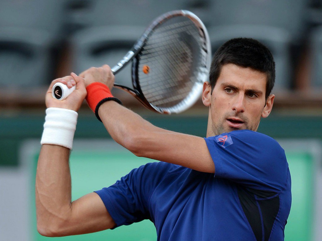 Tenista sérvio Novak Djokovic