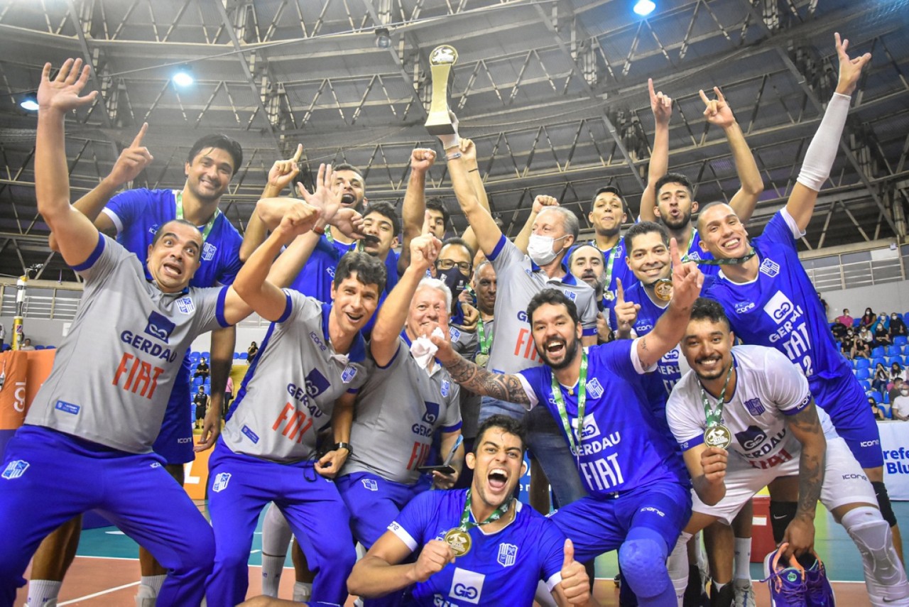 O Itambé Minas é o atual campeão da Copa Brasil de Vôlei Masculino