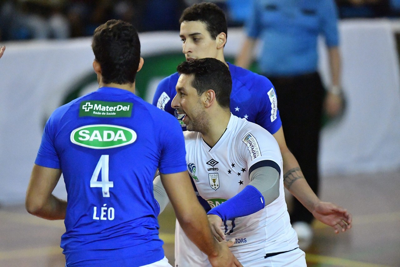 Líbero Serginho lembrou como adversários costumam crescer contra o Sada Cruzeiro