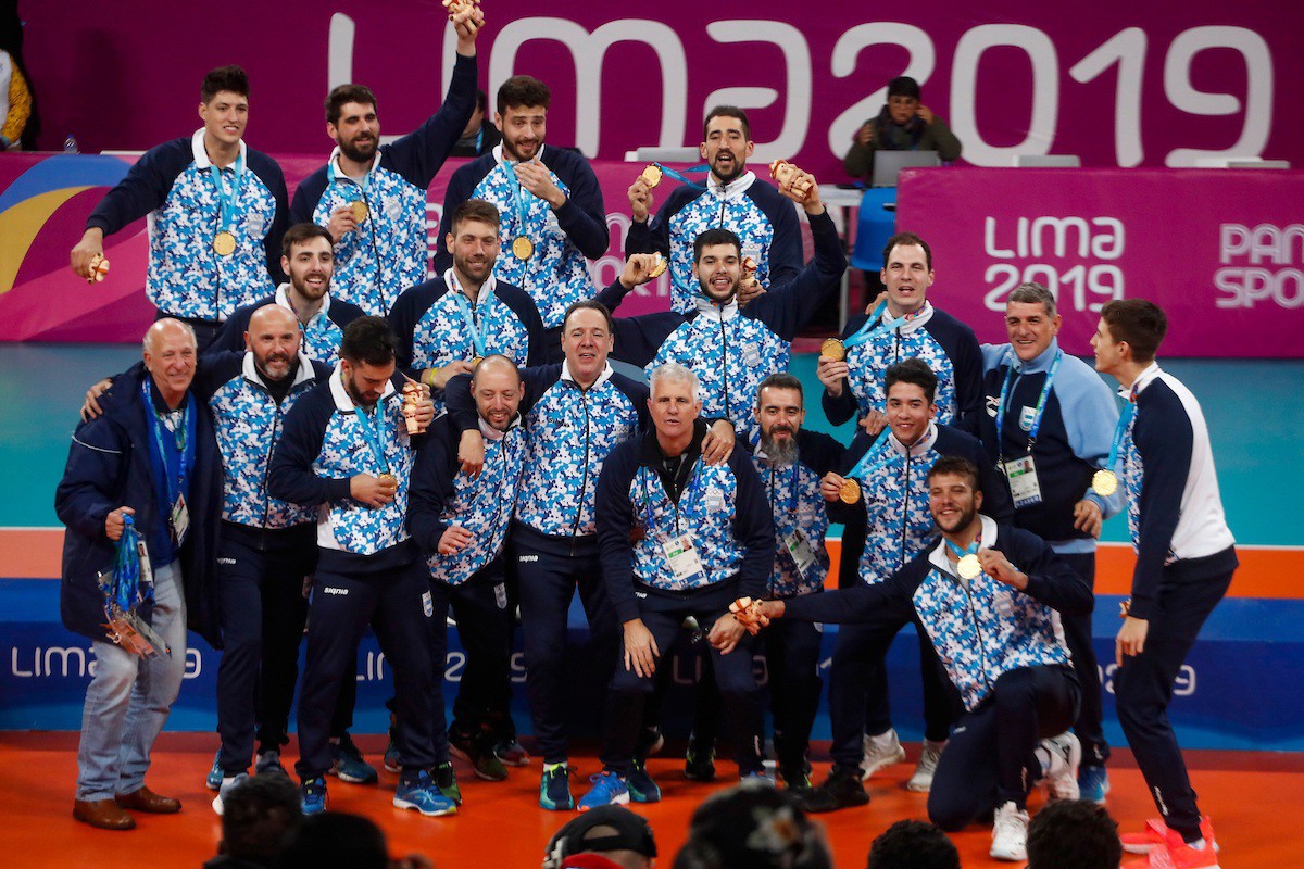 Argentina perdeu apenas um set em todo o torneio