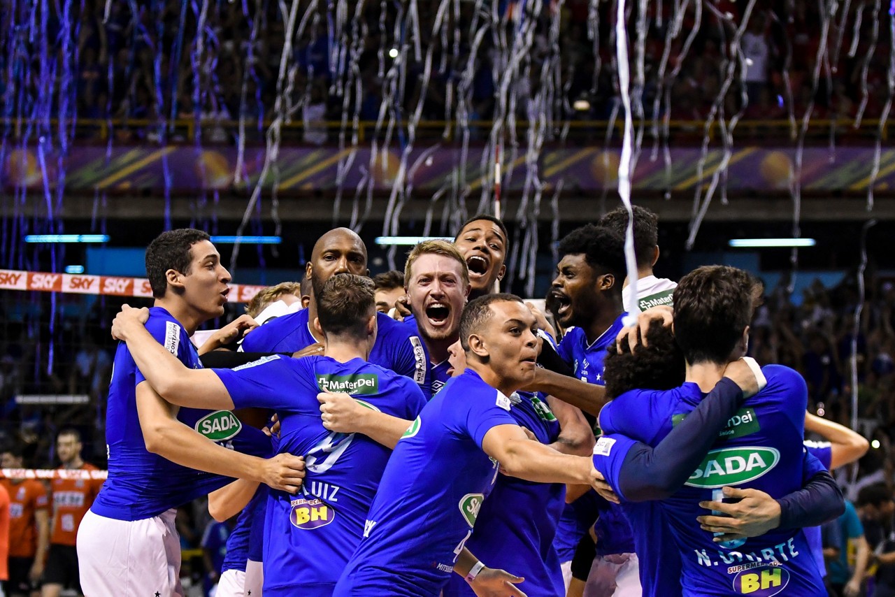 Sada Cruzeiro soma seis títulos da Superliga masculina