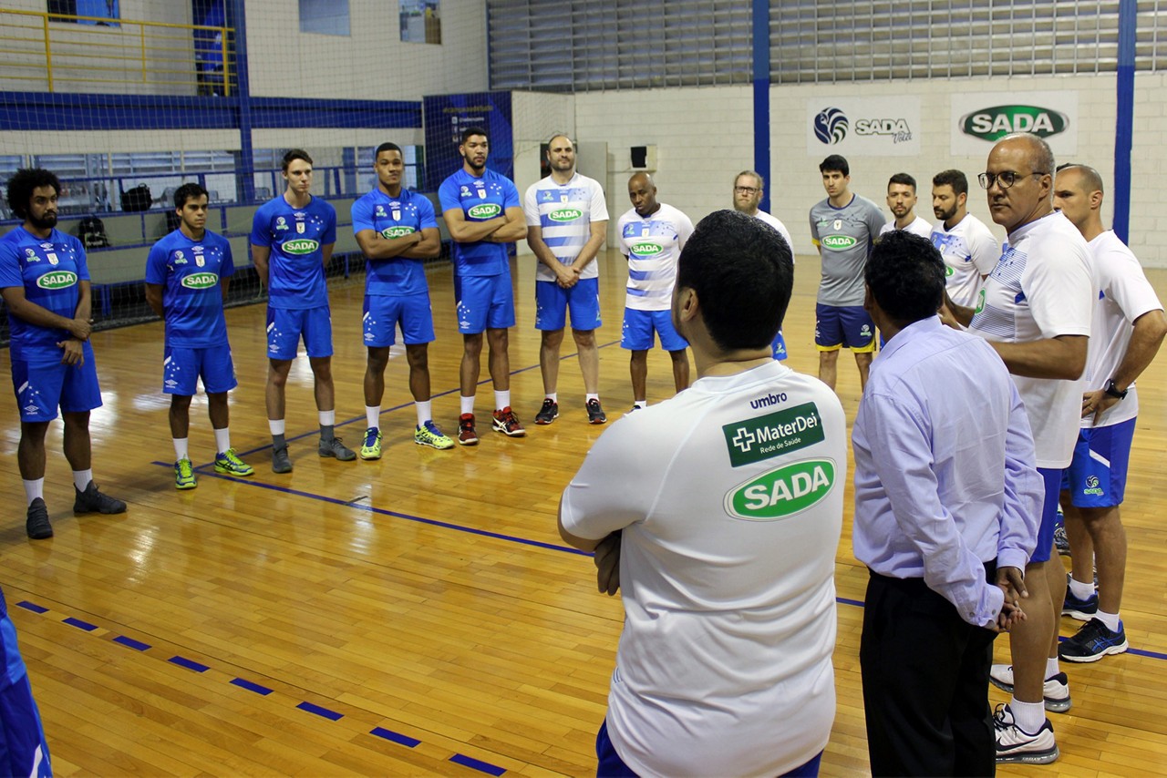Com caras novas, Sada Cruzeiro tem ritmo intenso de treinos em busca do nono título seguido