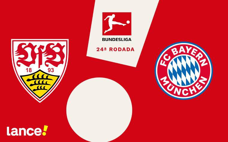 Stuttgart e Bayern se enfrentam pela Bundesliga (Arte: Lance!)