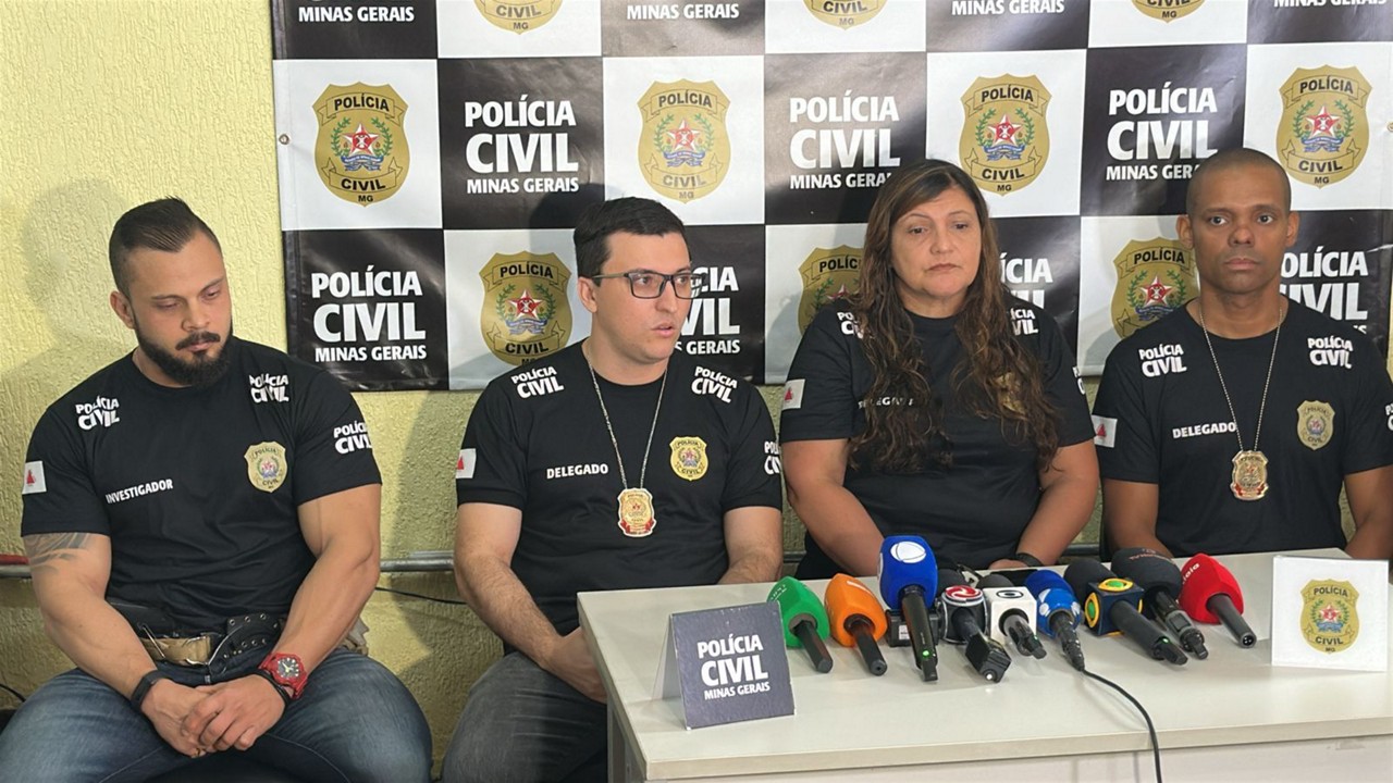 Informações foram divulgadas na manhã desta quarta-feira (11), durante coletiva de imprensa no Departamento de Polícia Civil de Contagem