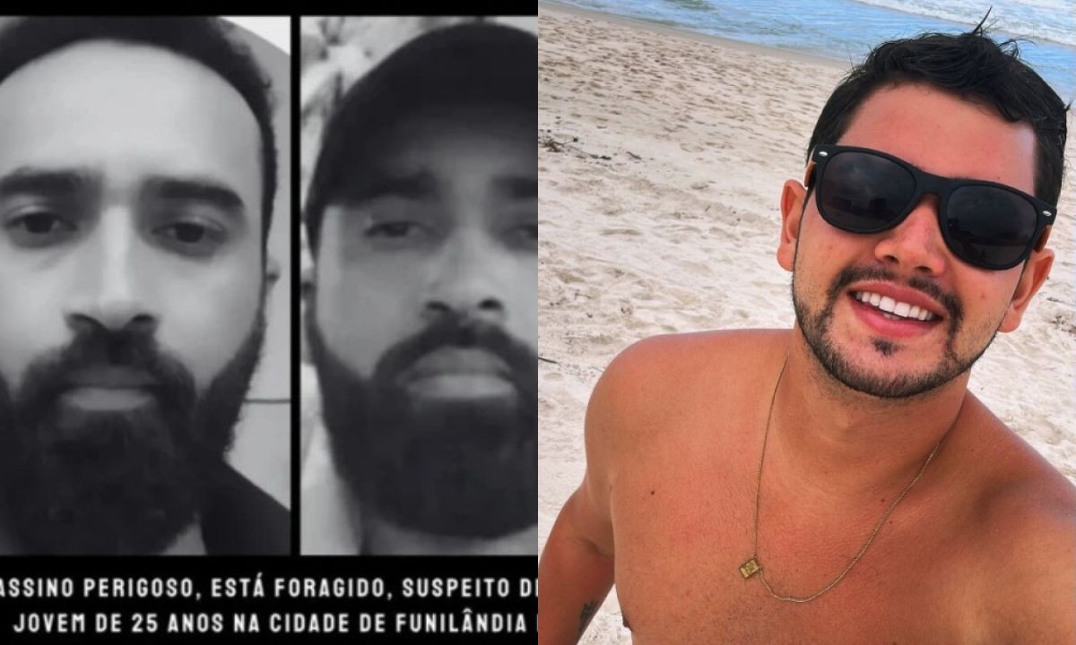 Homem (esq.) era procurado pela polícia; Paulo Henrique Gonçalves Pereira (dir.), de 25 anos, não resistou aos ferimentos