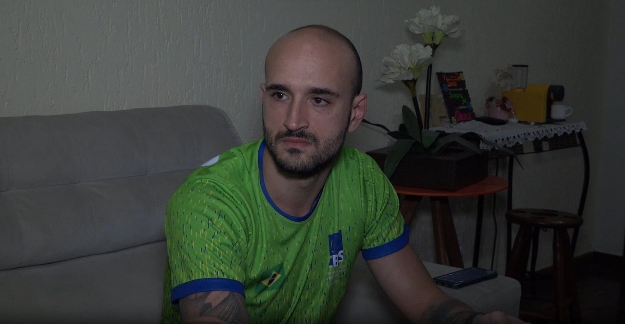 Gabriel Diniz, de 33 anos, está angustiado sem saber se vai poder disputar os Jogos