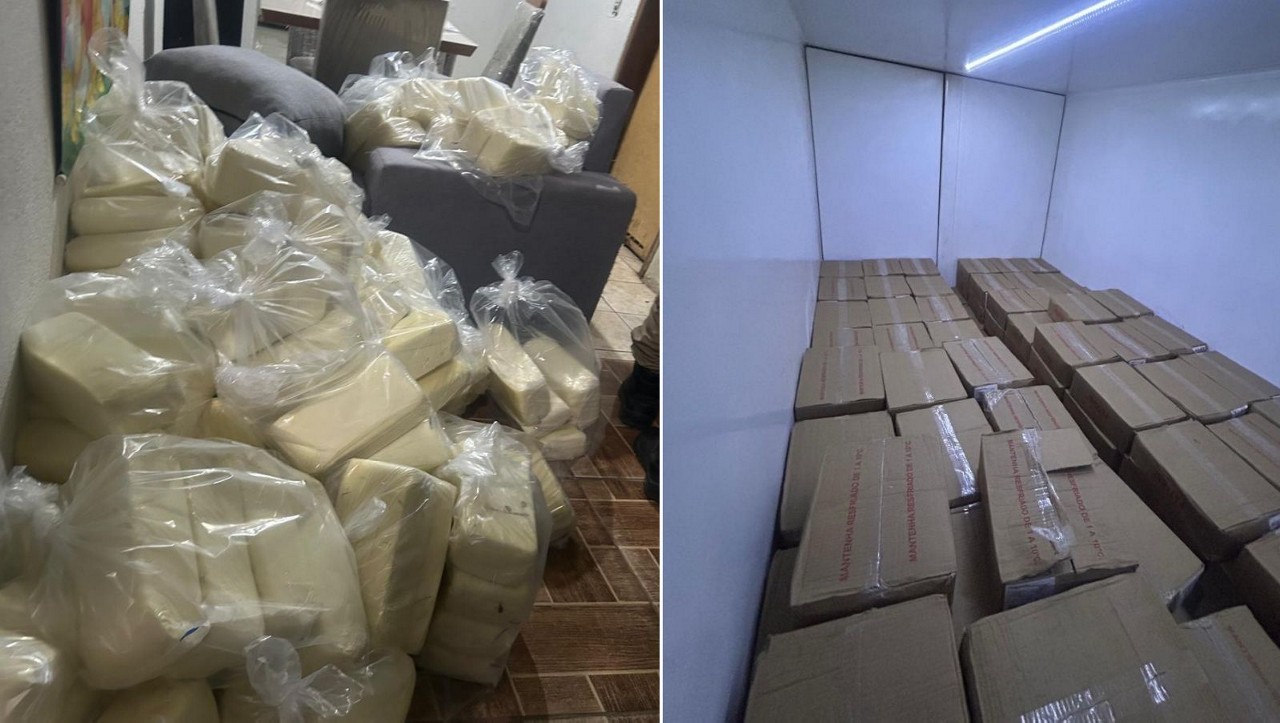 A carga estava em uma casa de Governador Valadares