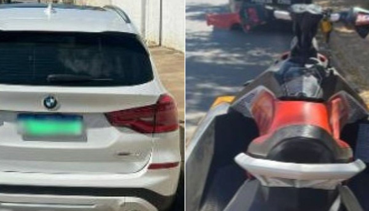 Operação apreendeu bens de luxo com os suspeitos de aplicarem golpes em pessoas vulneráveis