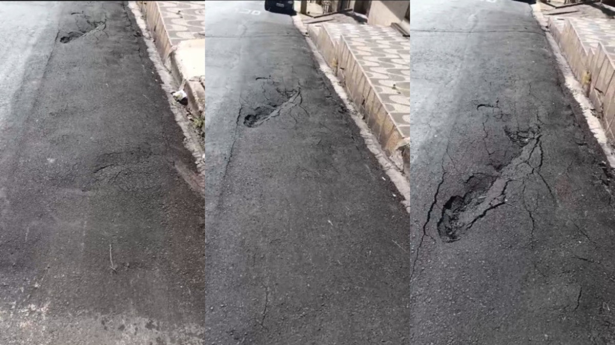A rua no bairro Independência já foi recapiada outras quatro vezes