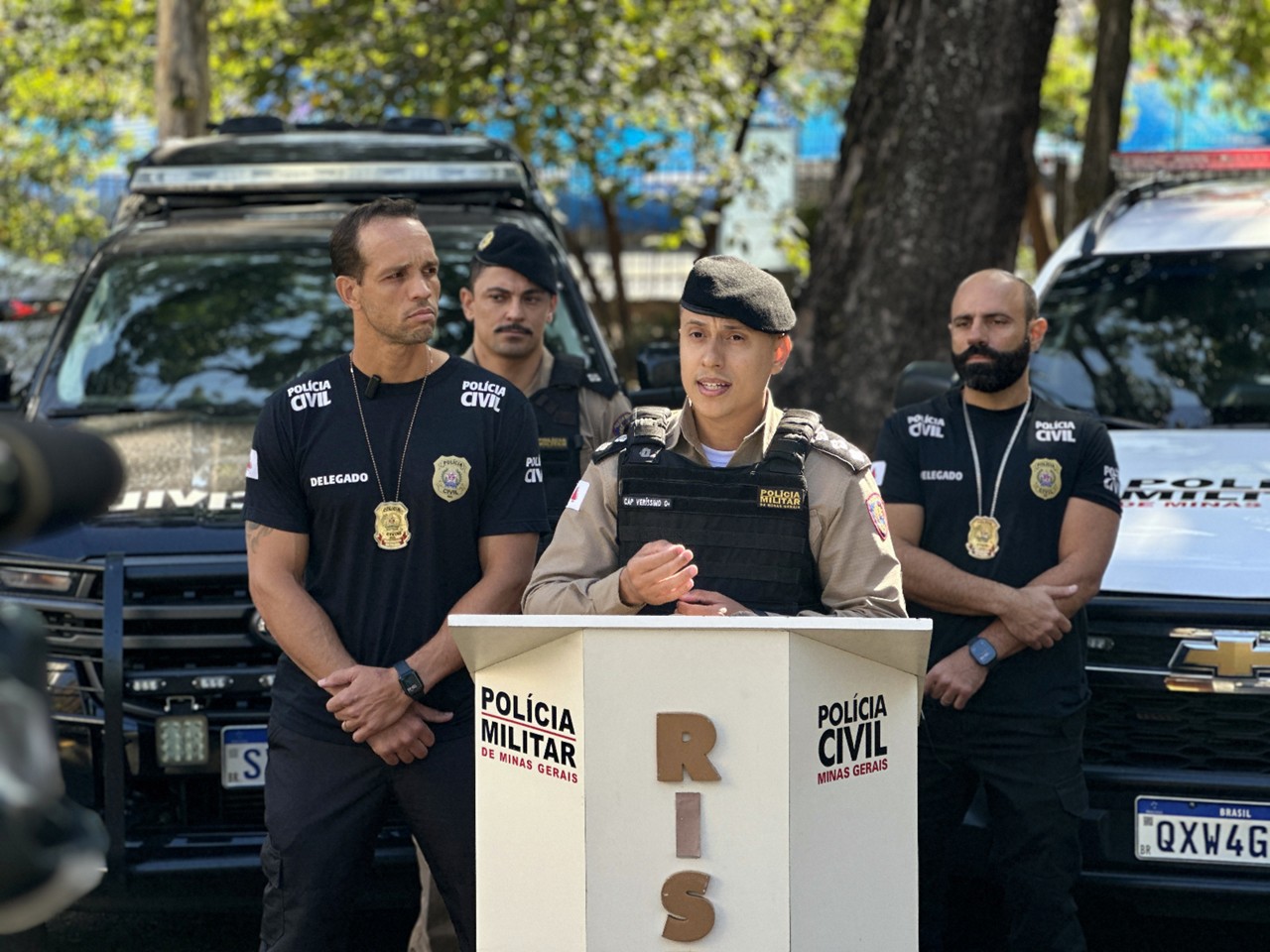 Polícia Militar e Polícia Civil agiram em conjunto contra suspeitos de homicídio