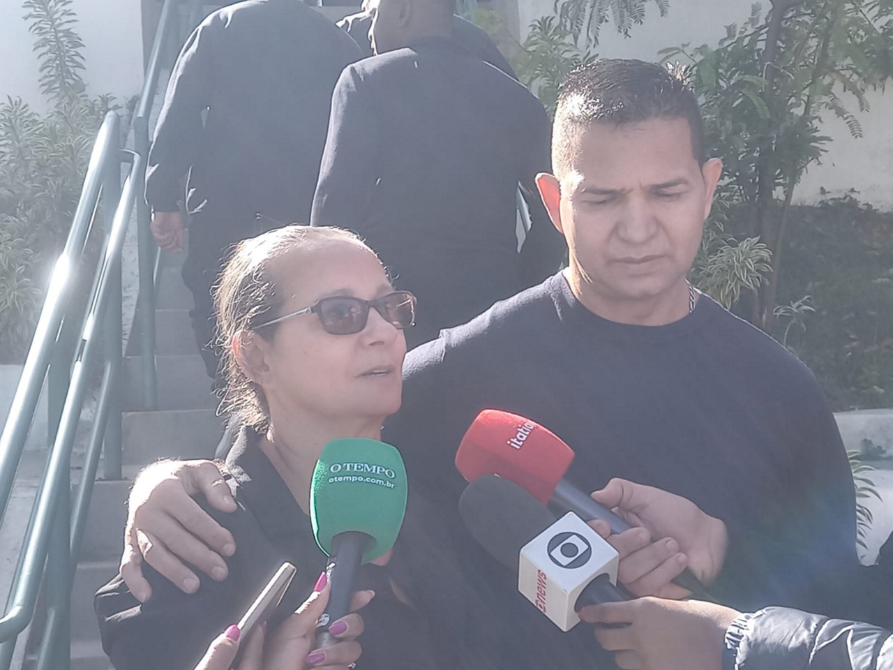 Arlete e Fernando Alves lamentaram a morte o irmão