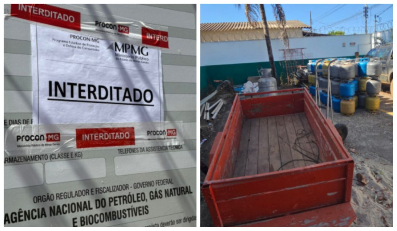 Ponto de revenda de GLP funcionava em condições precárias e sem autorização da Agência Nacional do Petróleo (ANP)