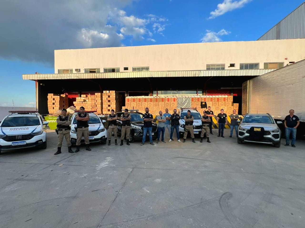 Apreensão representa prejuízo milionário ao crime organizado, diz PM