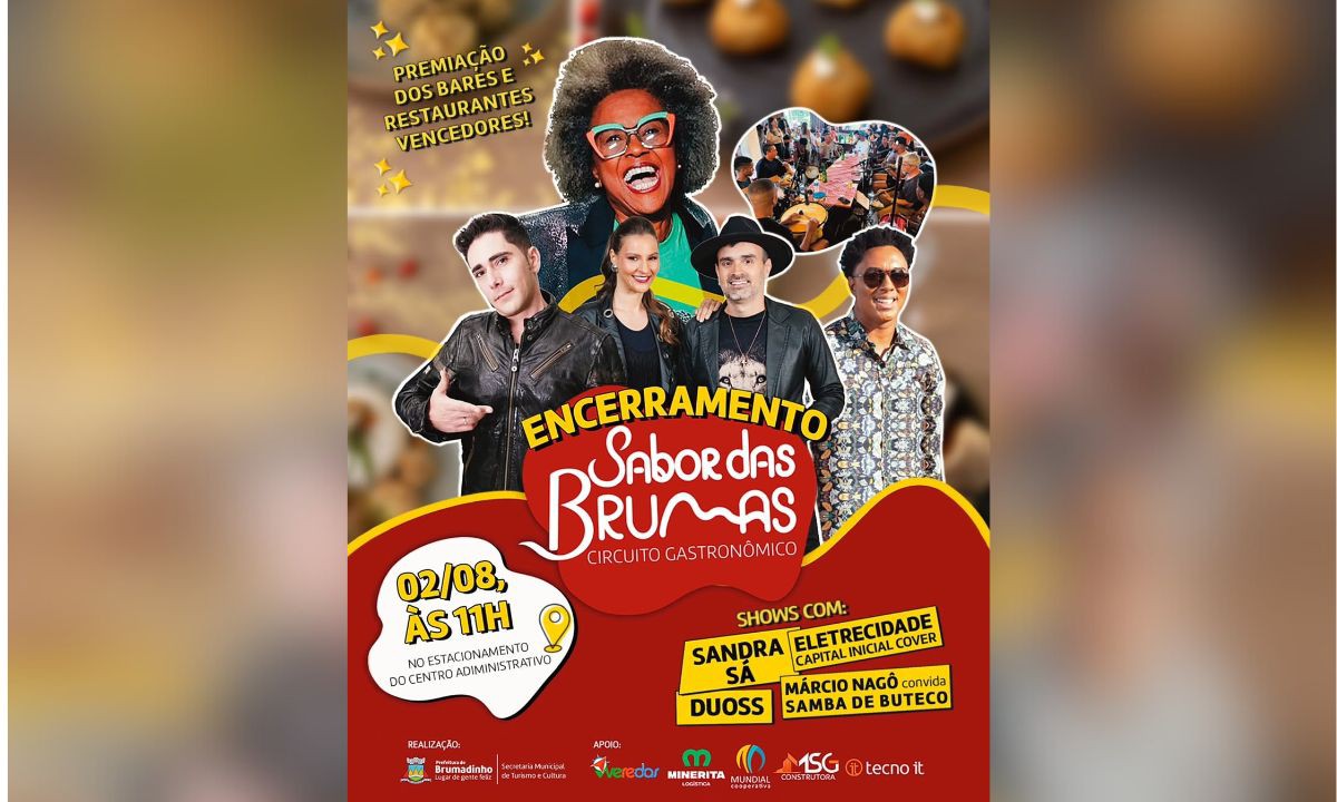Evento também vai contar com shows de outros artistas