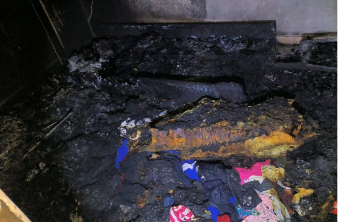 Criança de dois anos faleceu em incêndio em Betim, na Região Metropolitana de Belo Horizonte