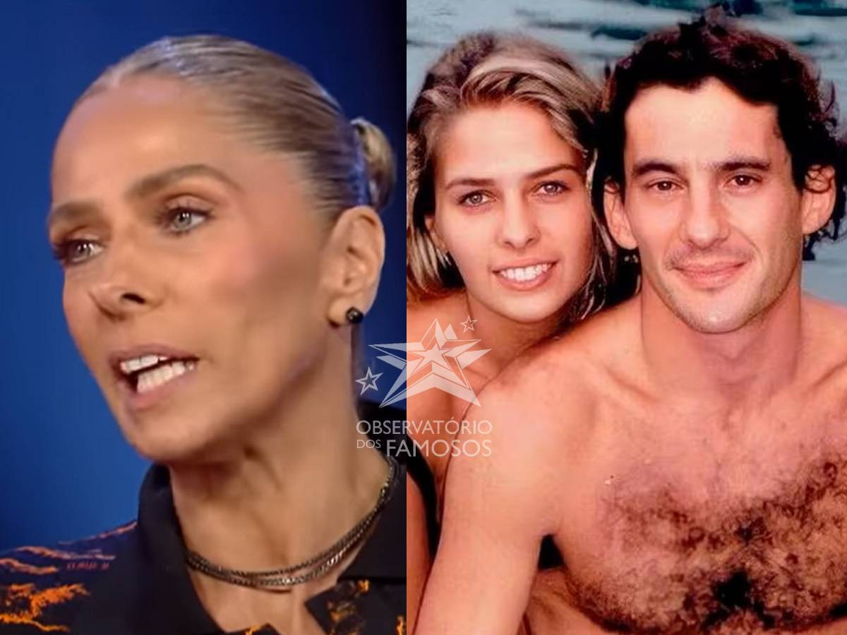 Adriane Galisteu e Ayrton Senna