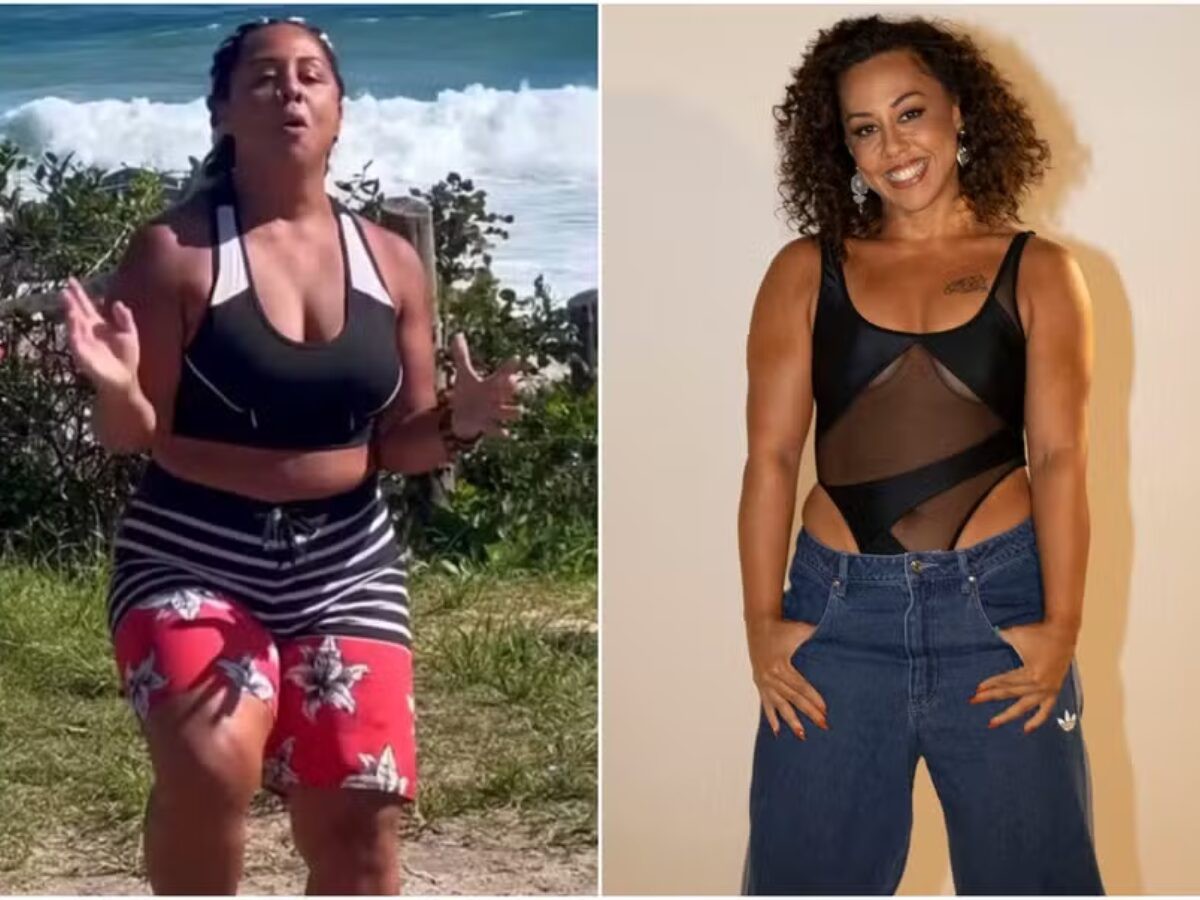 Atriz elimina 16 kg após virada de chave: 'Quero estar viva para meu filho'