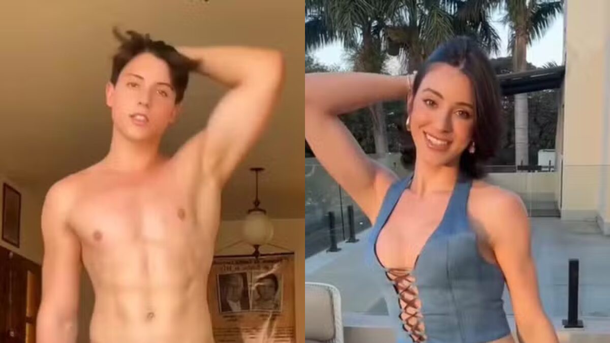 Bella Longuinho antes e depois da transição