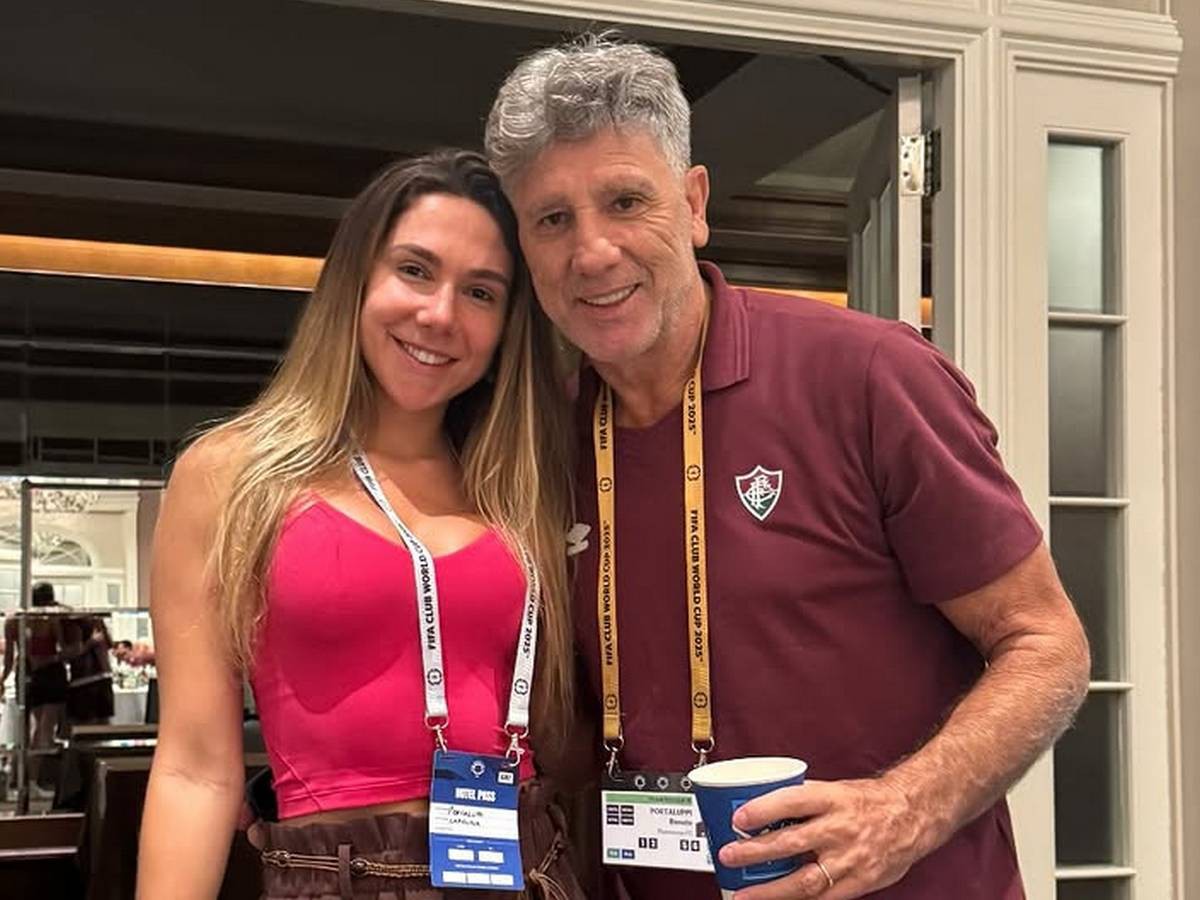 Carol Portaluppi e Renato Gaúcho
