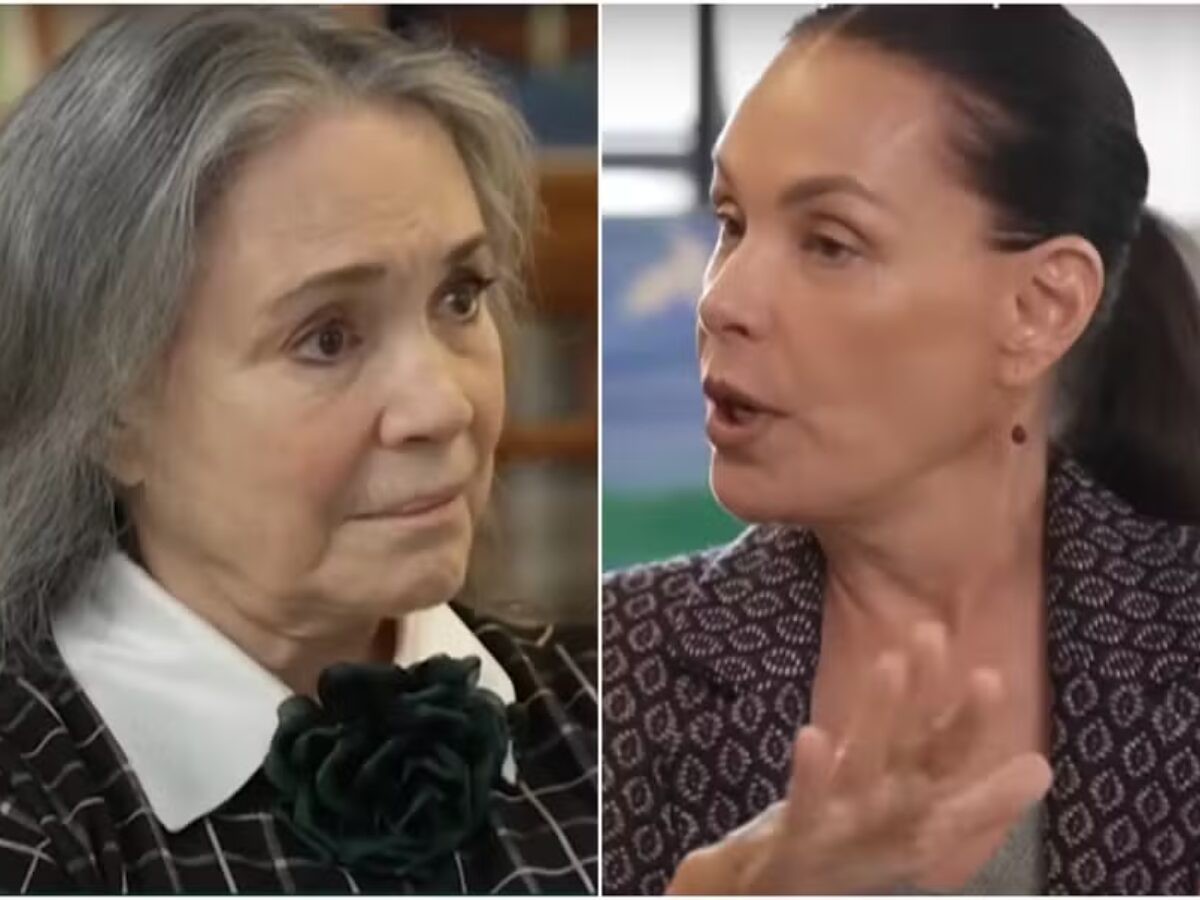 Carolina Ferraz confronta Regina Duarte após briga por política: 'Chegou a ouvir meu áudio