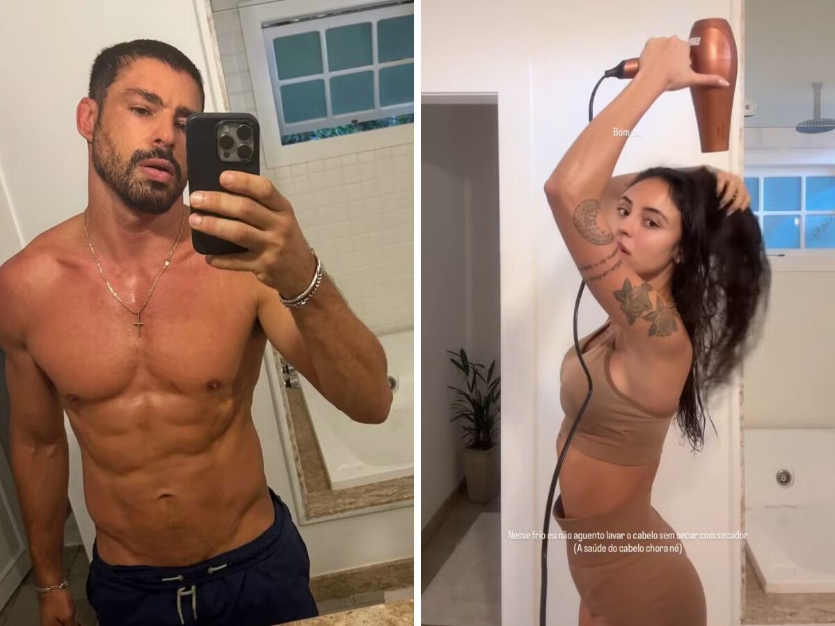 Cauã Reymond mantém relacionamento discreto com modelo há um ano