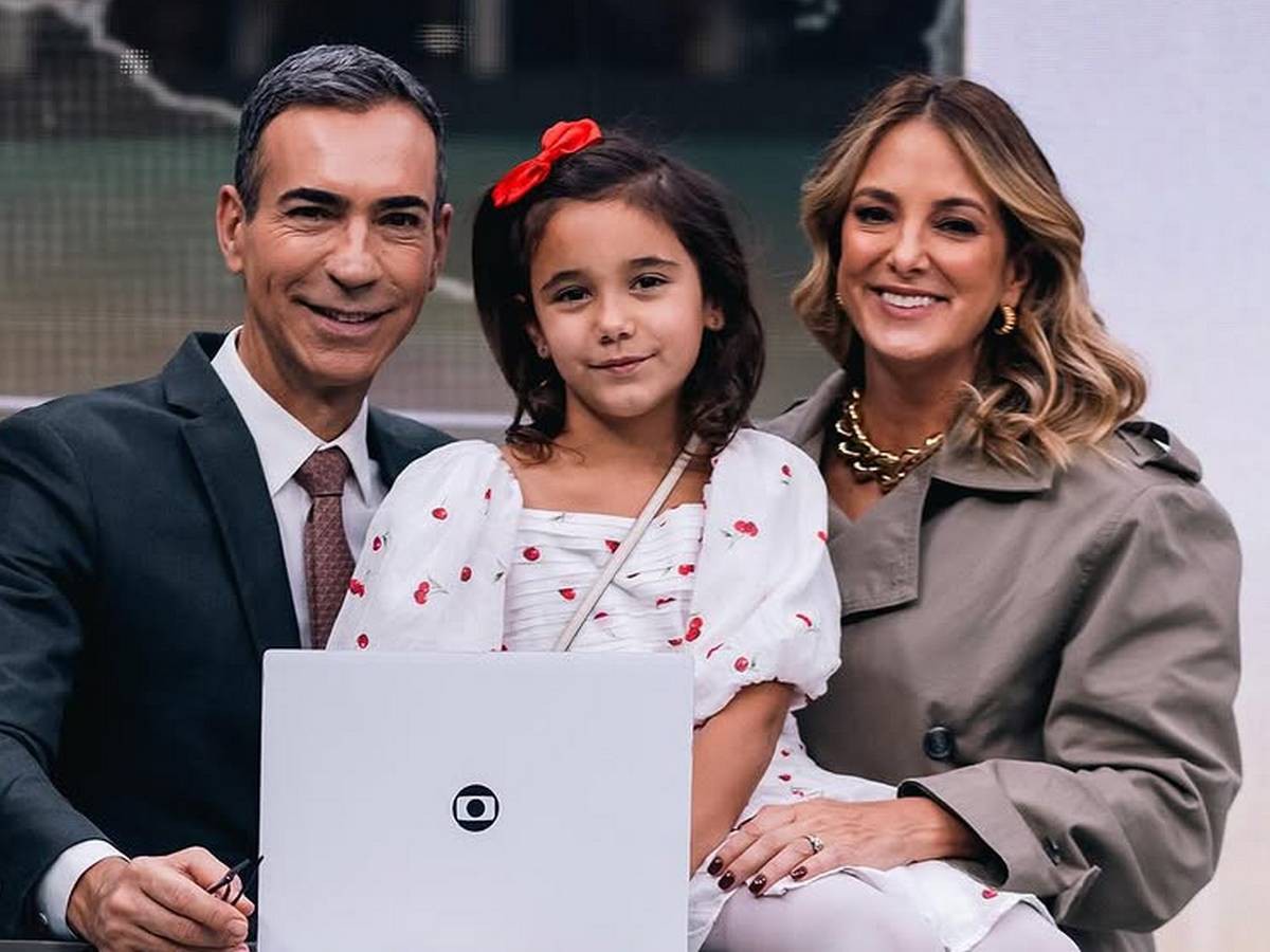 Cesar Tralli, Manuela e Ticiane Pinheiro