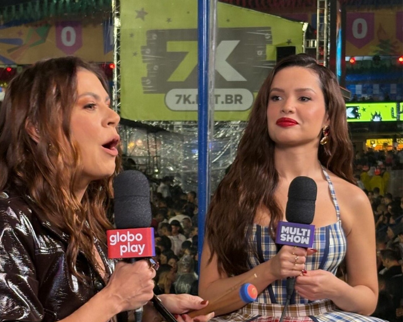 Dedé Teicher e Juliette no Multishow